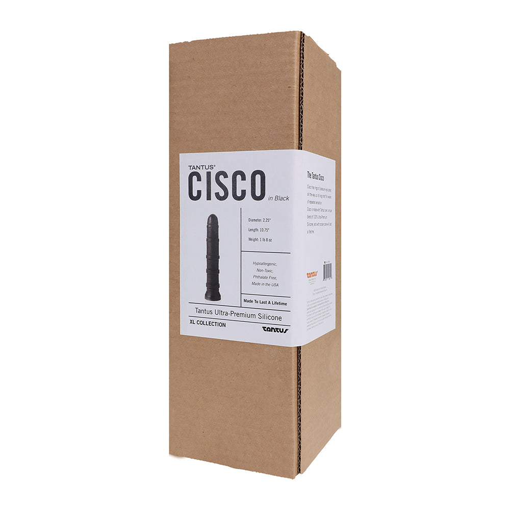 TANTUS CISCO DILDO BLACK ONYX (BOX)