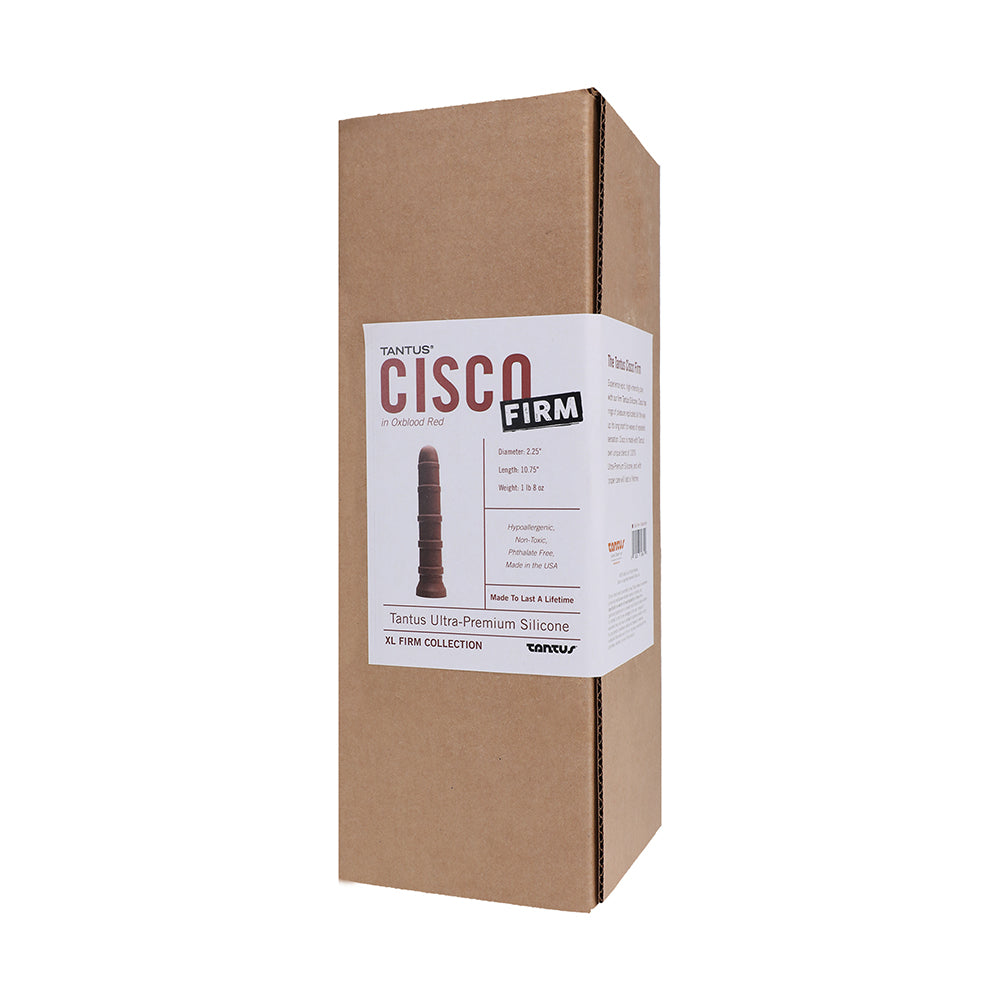 TANTUS CISCO FIRM DILDO GARNET (BOX)