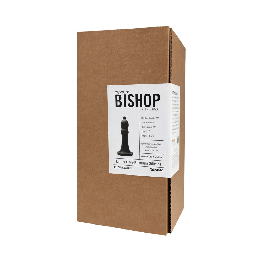 TANTUS - BISHOP DILDO ONYX (BOX)