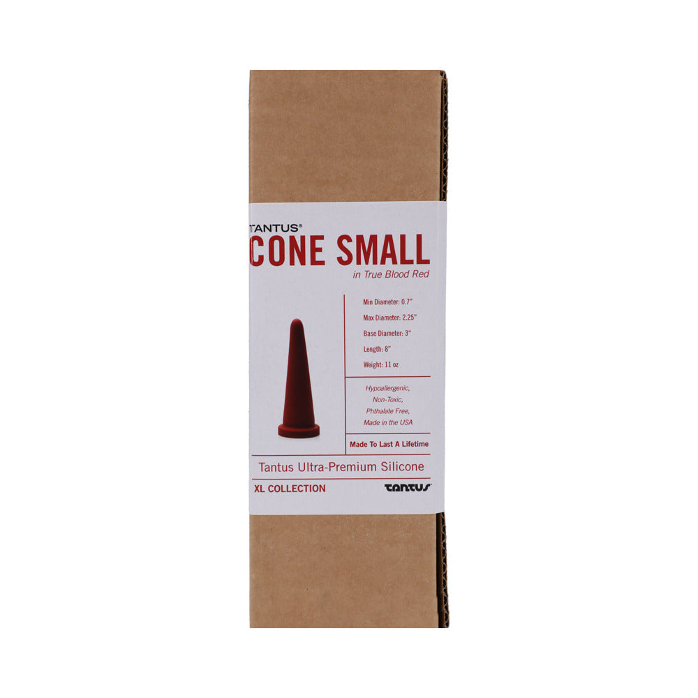 TANTUS CONE SMALL DILDO RUBY (BOX)