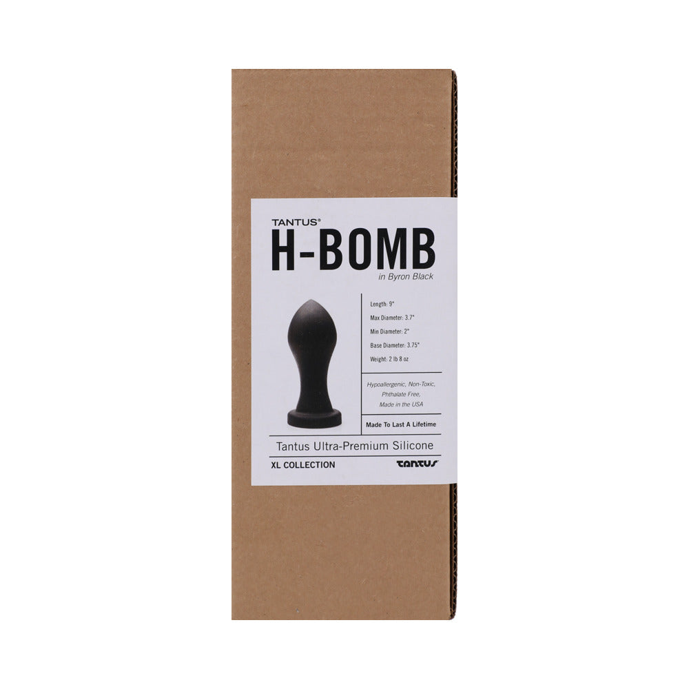 TANTUS H-BOMB DILDO ONYX (BOX)