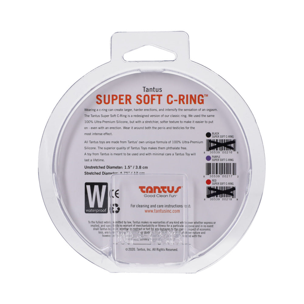 TANTUS - SUPER SOFT C-RING LILAC (BAG)