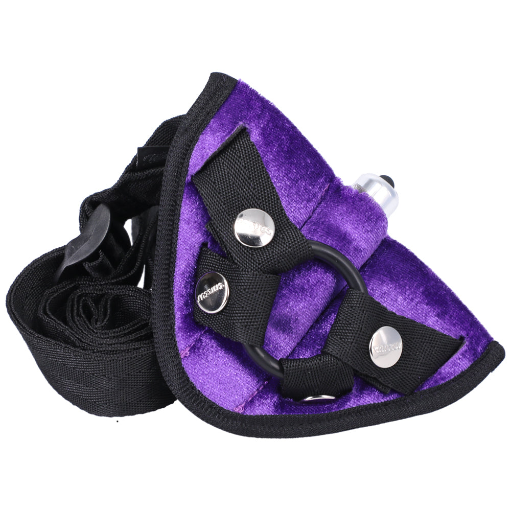 TANTUS - SPORT VIBRATING DILDO KIT AMETHYST