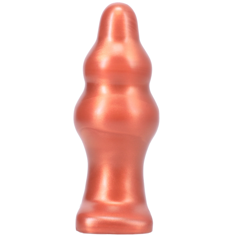 TANTUS SEVERIN MEDIUM SUPER SOFT ANAL PLUG COPPER (BAG)
