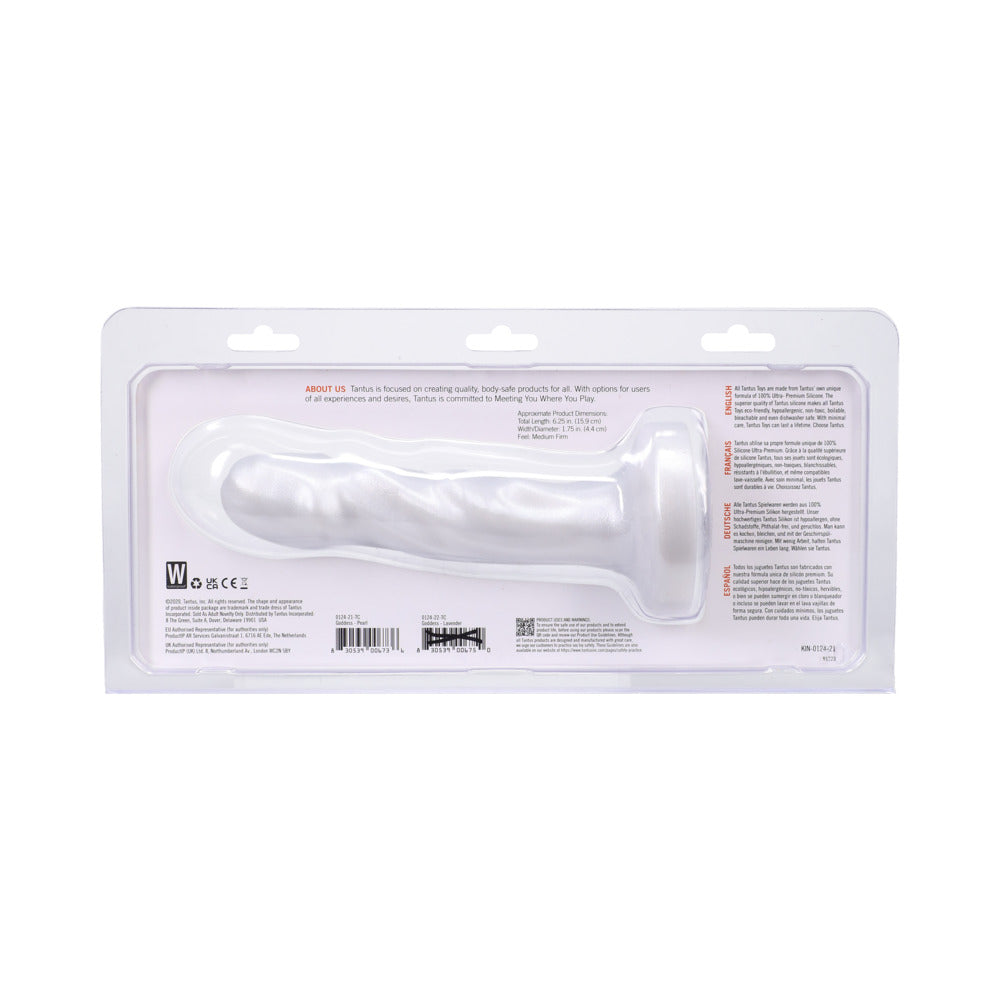 TANTUS - GODDESS VIBRATING 6.25 IN. DILDO PEARL