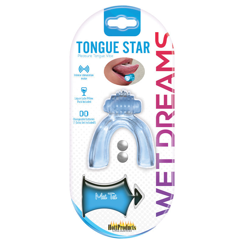 HOTT PRODUCTS - TONGUE STAR TONGUE VIBE BLUE