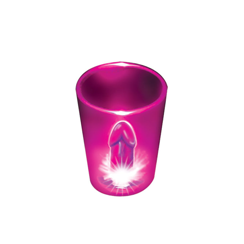 HOTT PRODUCTS - LIGHT UP SHOT GLASSES MAGENTA