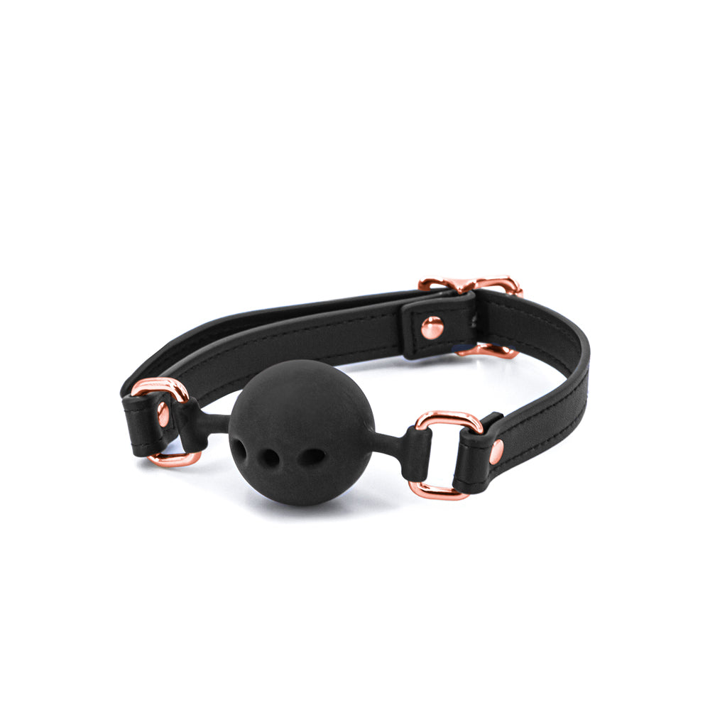 BONDAGE COUTURE BALL GAG BLACK