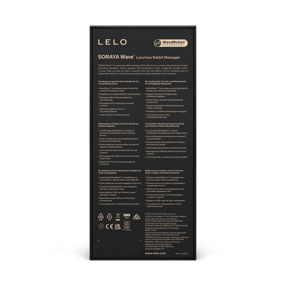 LELO - SORAYA WAVE MIDNIGHT BLUE