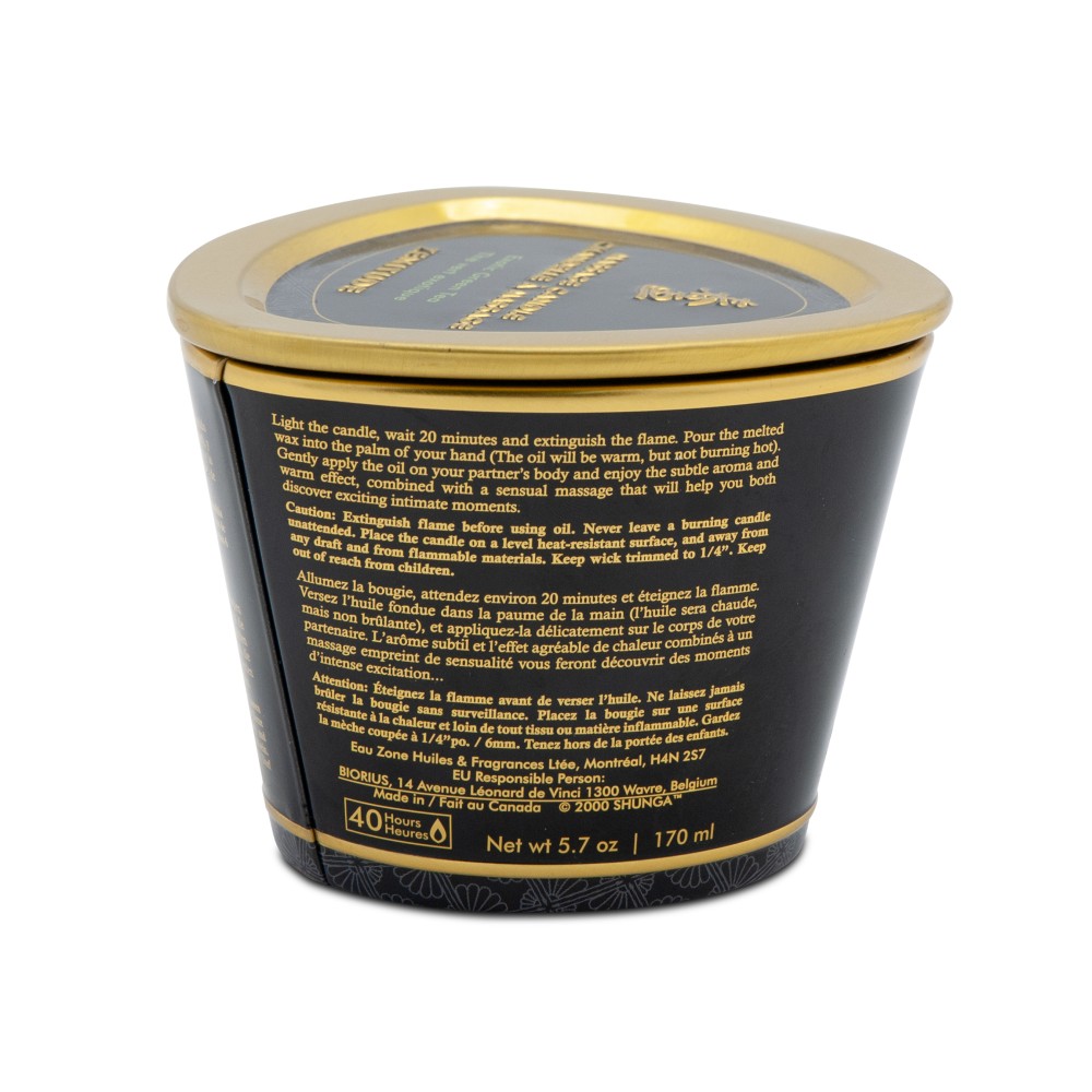 SHUNGA - MASSAGE CANDLE - MANGO - 170 ML