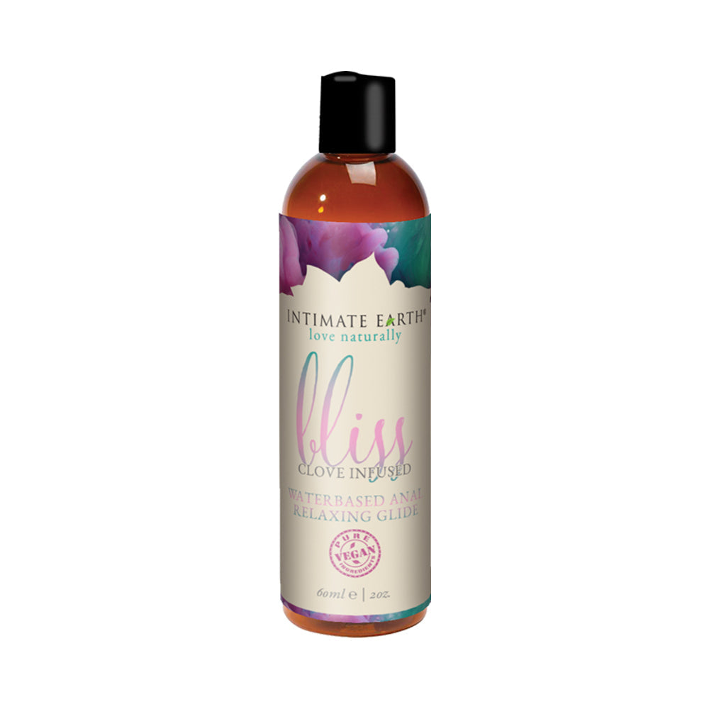 INTIMATE EARTH - BLISS CLOVE INFUSED WATER-BASED ANAL RELAXING GLIDE 2 OZ.