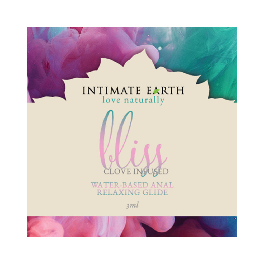 INTIMATE EARTH - BLISS ANAL RELAXING WATERBASED GLIDE 3 ML/0.10 OZ/0.10 OZ FOIL