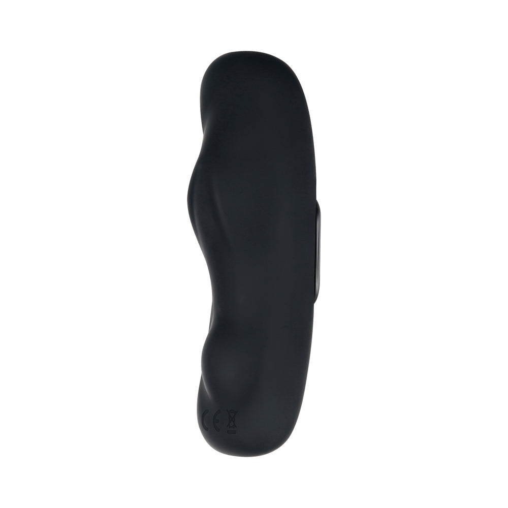 GENDER X - OUR UNDIE VIBE RECHARGEABLE REMOTE-CONTROLLED MAGNETIC SILICONE UNDERWEAR VIBRATOR BLACK