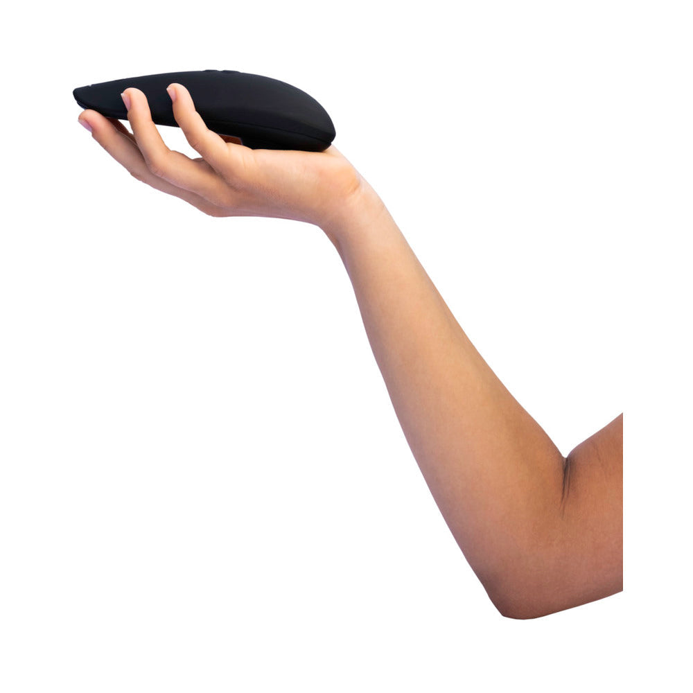 WOMANIZER - CLASSIC 2 RECHARGEABLE SILICONE PLEASURE AIR CLITORAL STIMULATOR BLACK