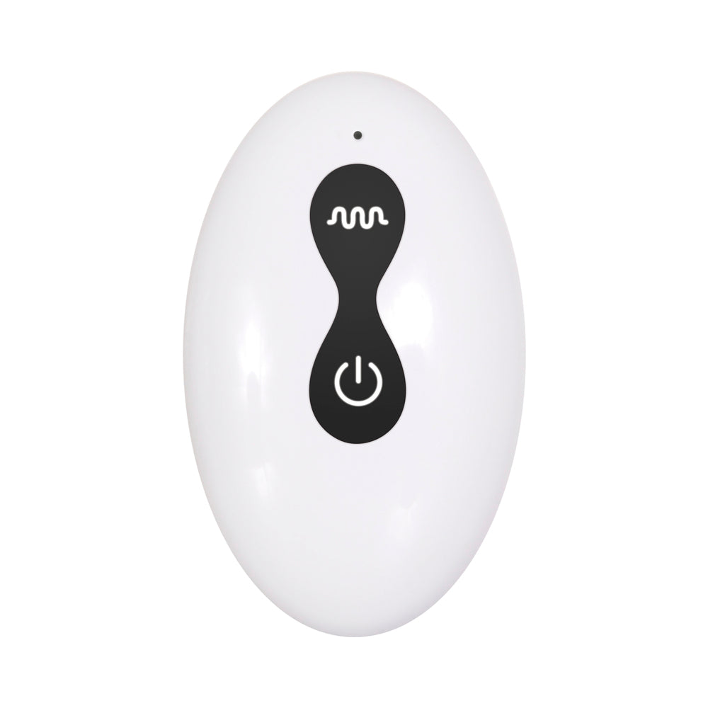 TOLERANCIA CERO - ANILLO VIBRADOR PARA PENE CON LENGUA LAMEORA POR CONTROL REMOTO SR. FLICKER NEGRO