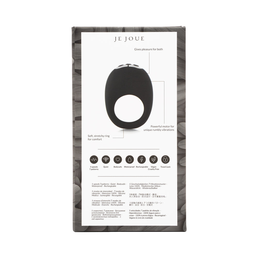 JE JOUE - MIO STRONG AND FLEXIBLE COCK RING BLACK