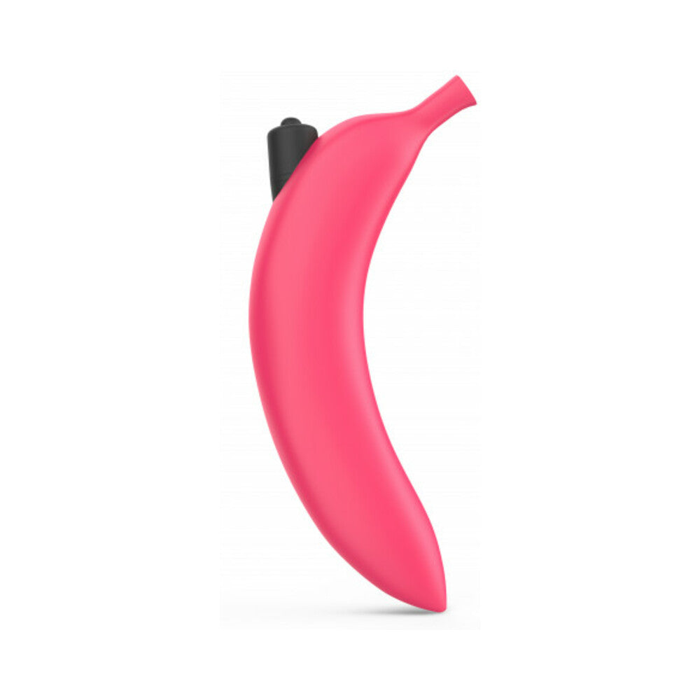 LOVELY PLANET - LOVE TO LOVE OH OUI SILICONE BANANA VIBRATOR PINK