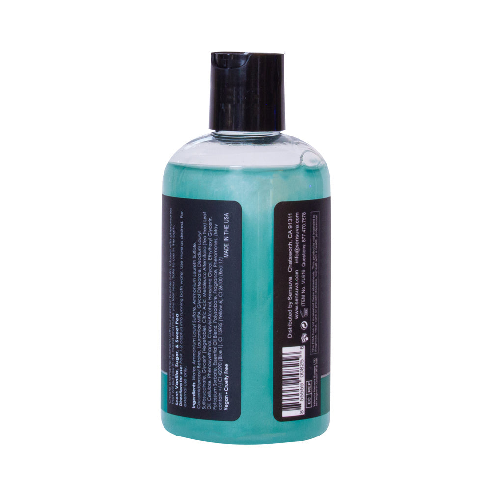 SENSUVA - BIG FLIRT PHEROMONE-INFUSED BUBBLE BATH SWEET TEMPTATION 8 OZ.
