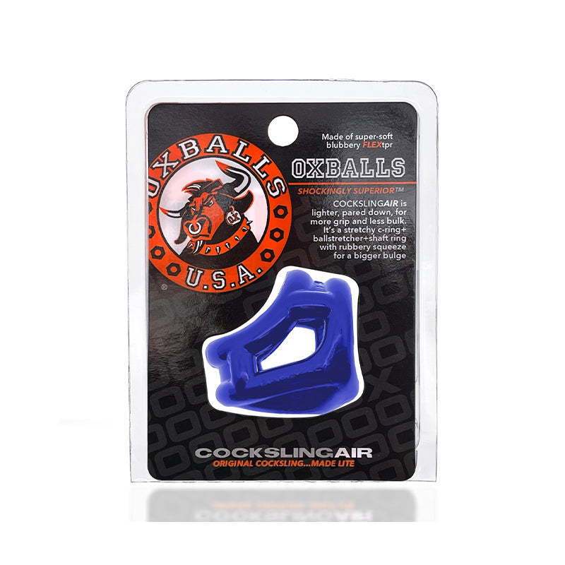 OXBALLS - COCKSLING AIR FLEXTPR POOL BLUE