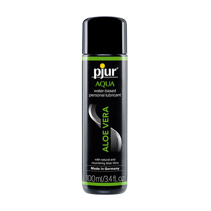 PJUR AQUA ALOE VERA WATER-BASED PERSONAL LUBRICANT 3.4 OZ.