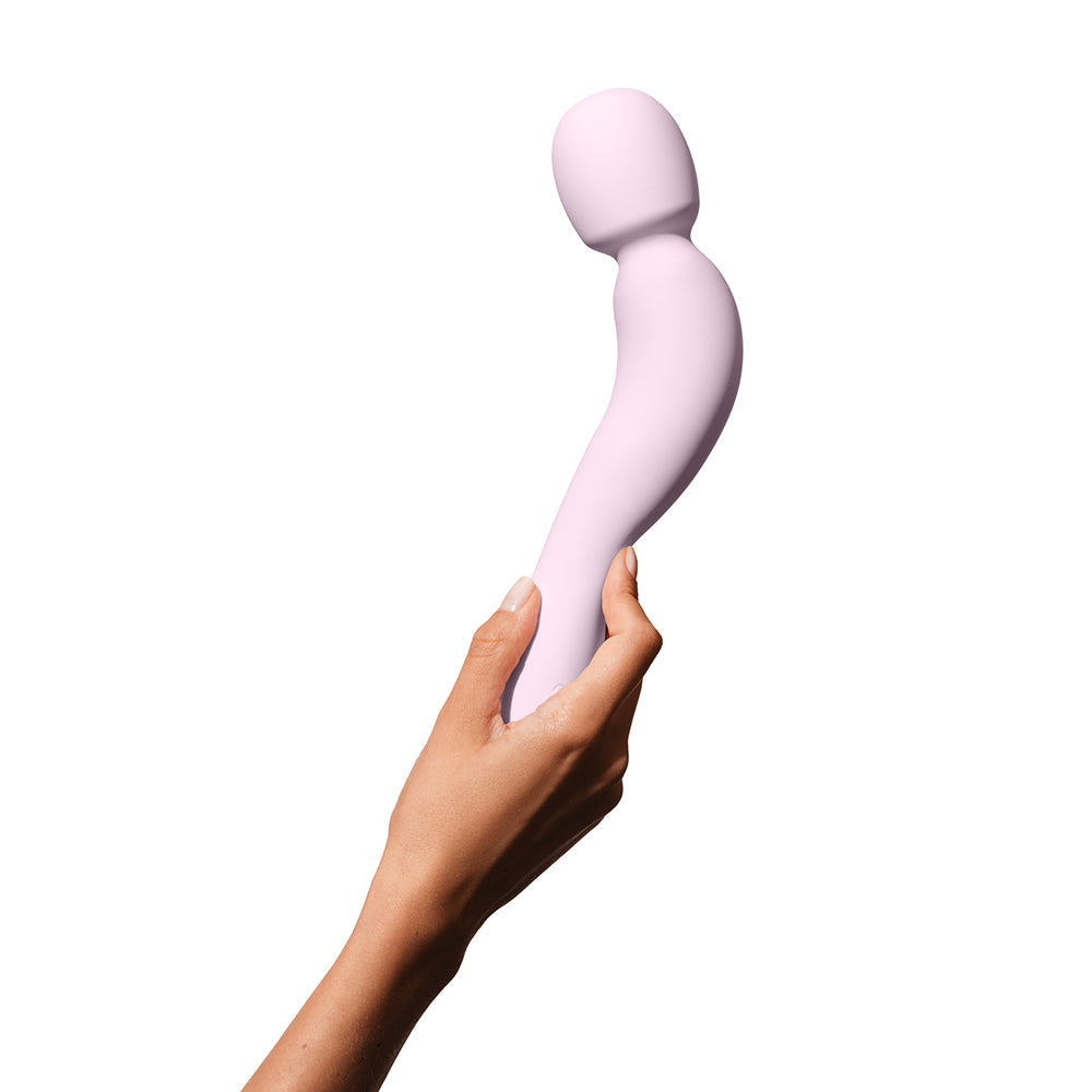 DAME - COM RECHARGEABLE SILICONE WAND VIBRATOR QUARTZ