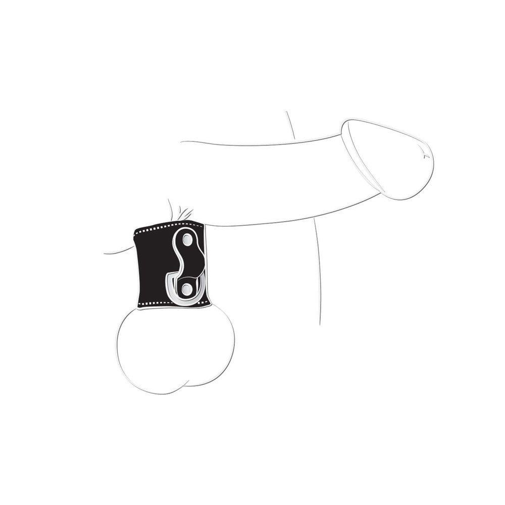NASSTOYS - BALLGEAR MINI BALL STRETCHER WITH D-RING BLACK