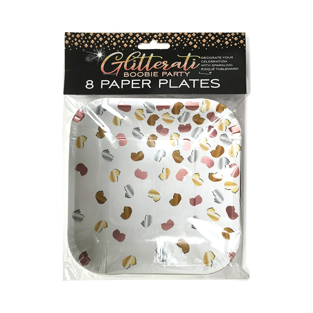 LITTLE GENIE - GLITTERATI BOOBIE PARTY PLATES