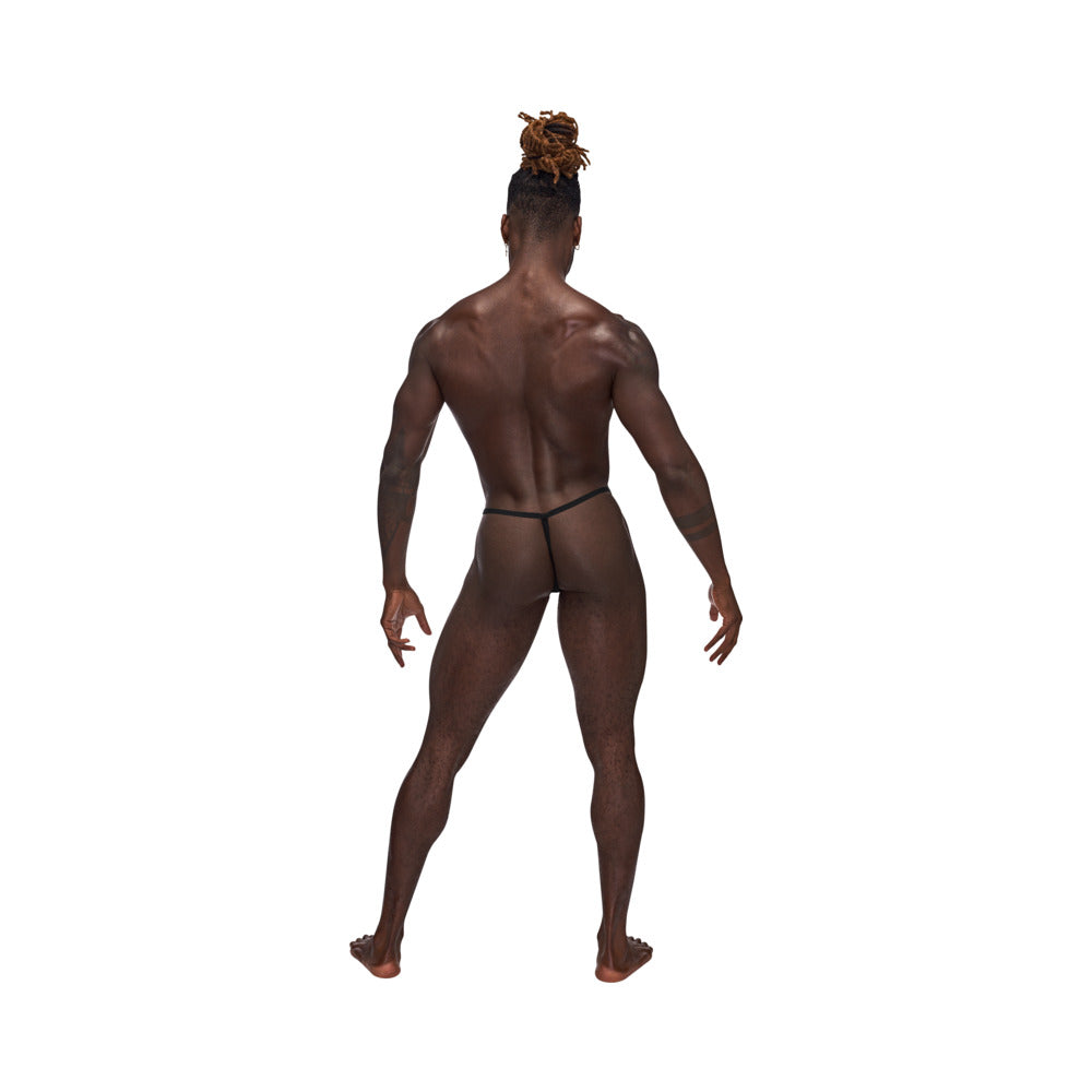 MALE POWER - SEXAGON POSING STRAP GRAY O/S