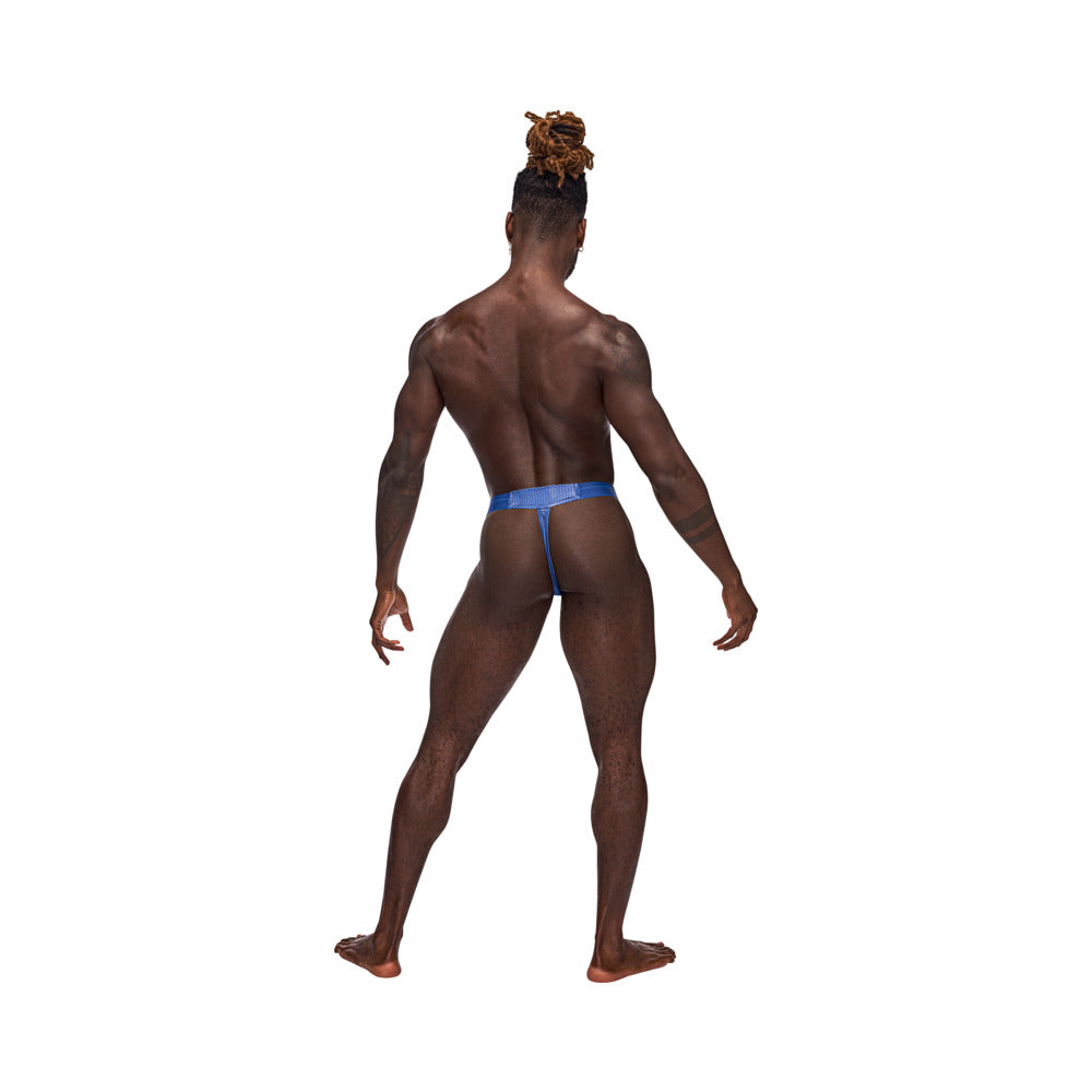 MALE POWER - SEXAGON MICRO V THONG ROYAL L/XL