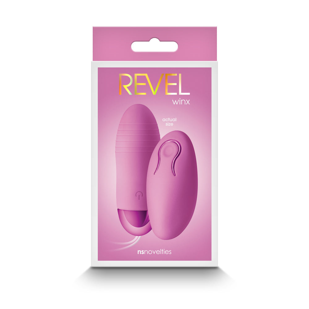 REVEL WINX INSERTABLE BULLET WITH REMOTE PINK