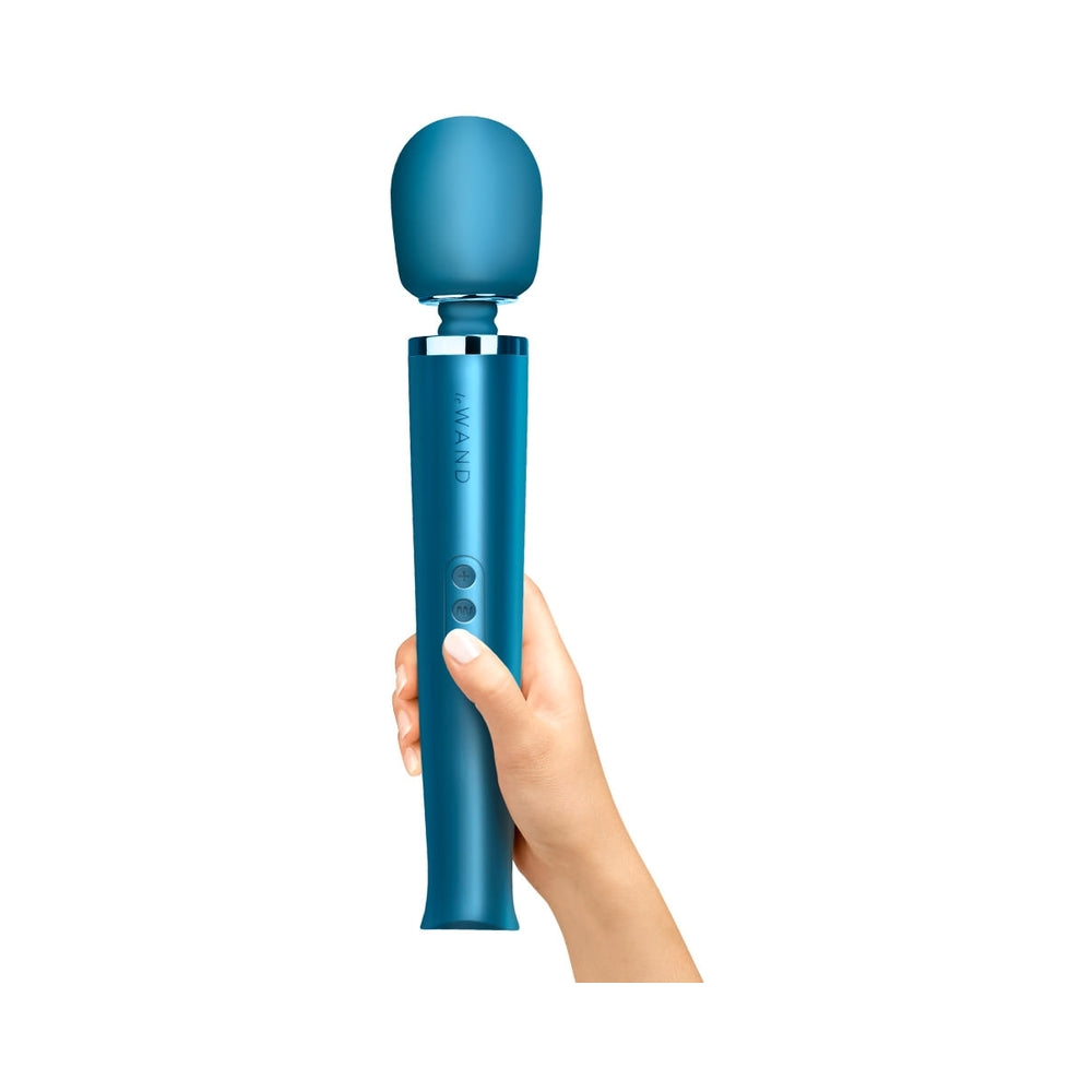 LE WAND - MASAJEDOR VIBRATORIO RECARGABLE AZUL PACÍFICO