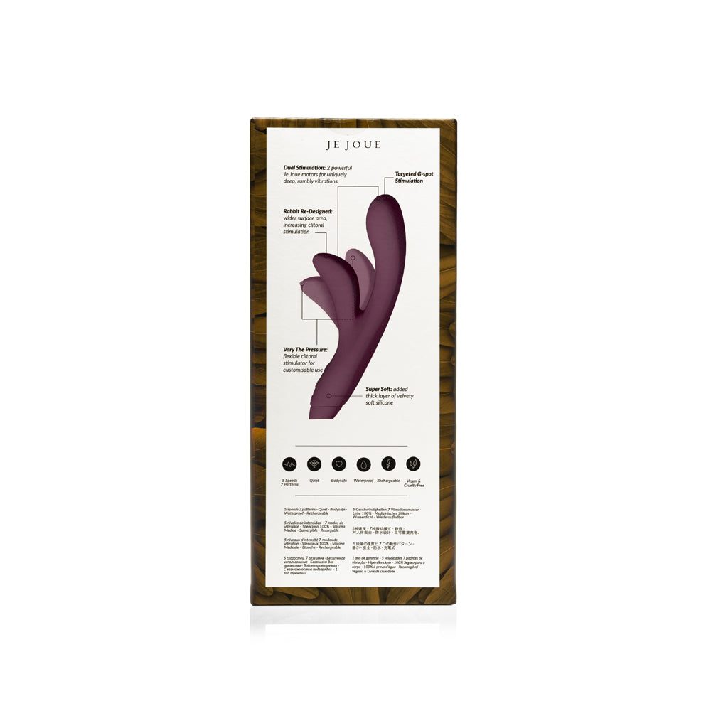 JE JOUE - HERA RABBIT VIBRATOR - PURPLE