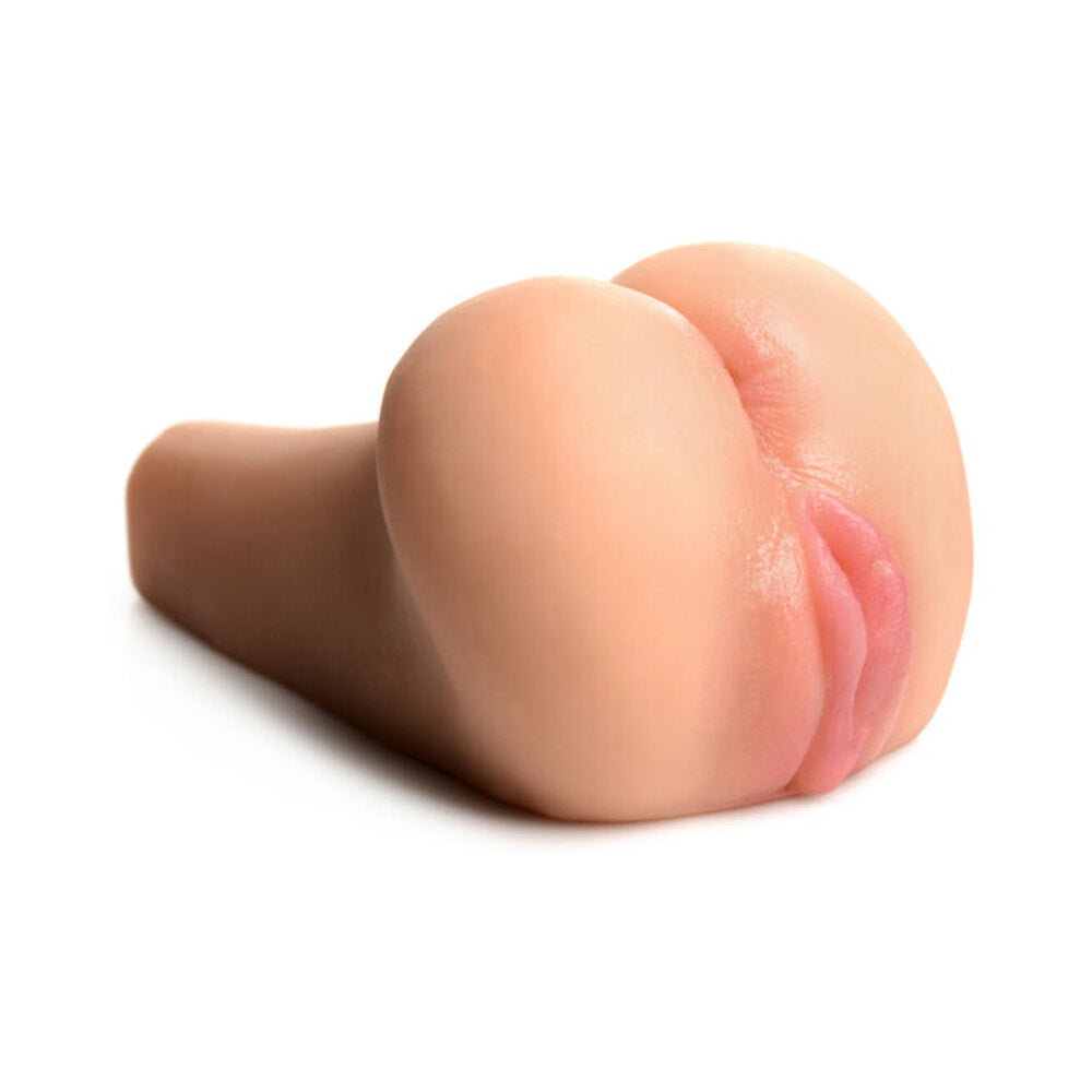 CURVE TOYS MISTRESS JUICY MADDIE DUAL ENTRY DOGGY STYLE MASTURBATOR LIGHT