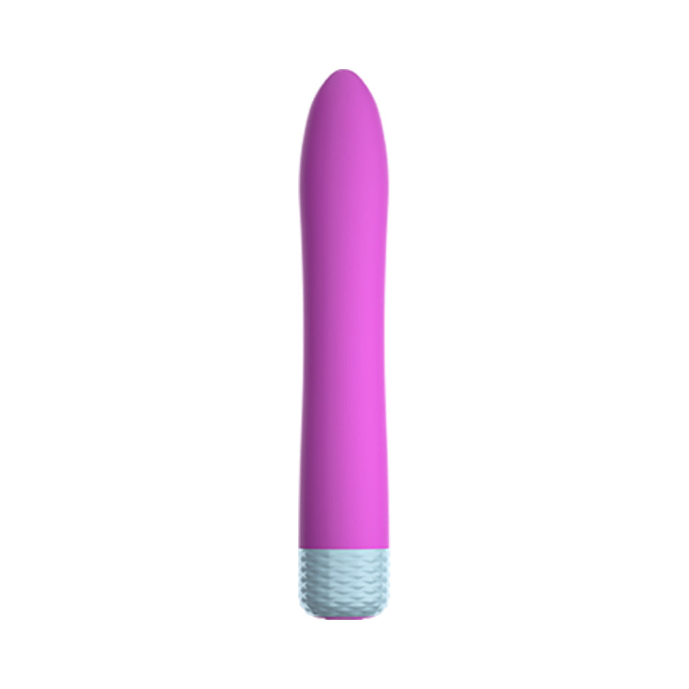 FEMMEFUNN DENSA BULLET RECHARGEABLE DUAL DENSITY SILICONE SLIMLINE VIBRATOR PURPLE
