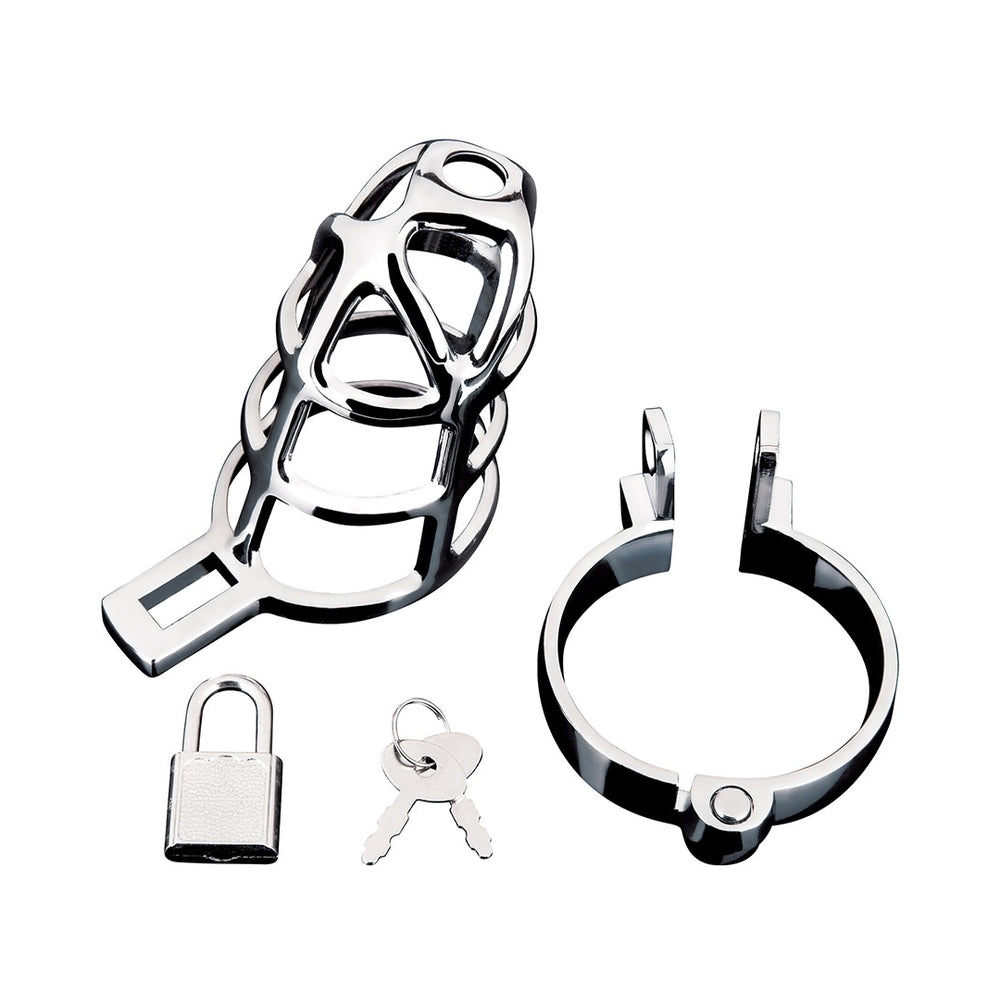 BLUE LINE ENSLAVE COCK CAGE