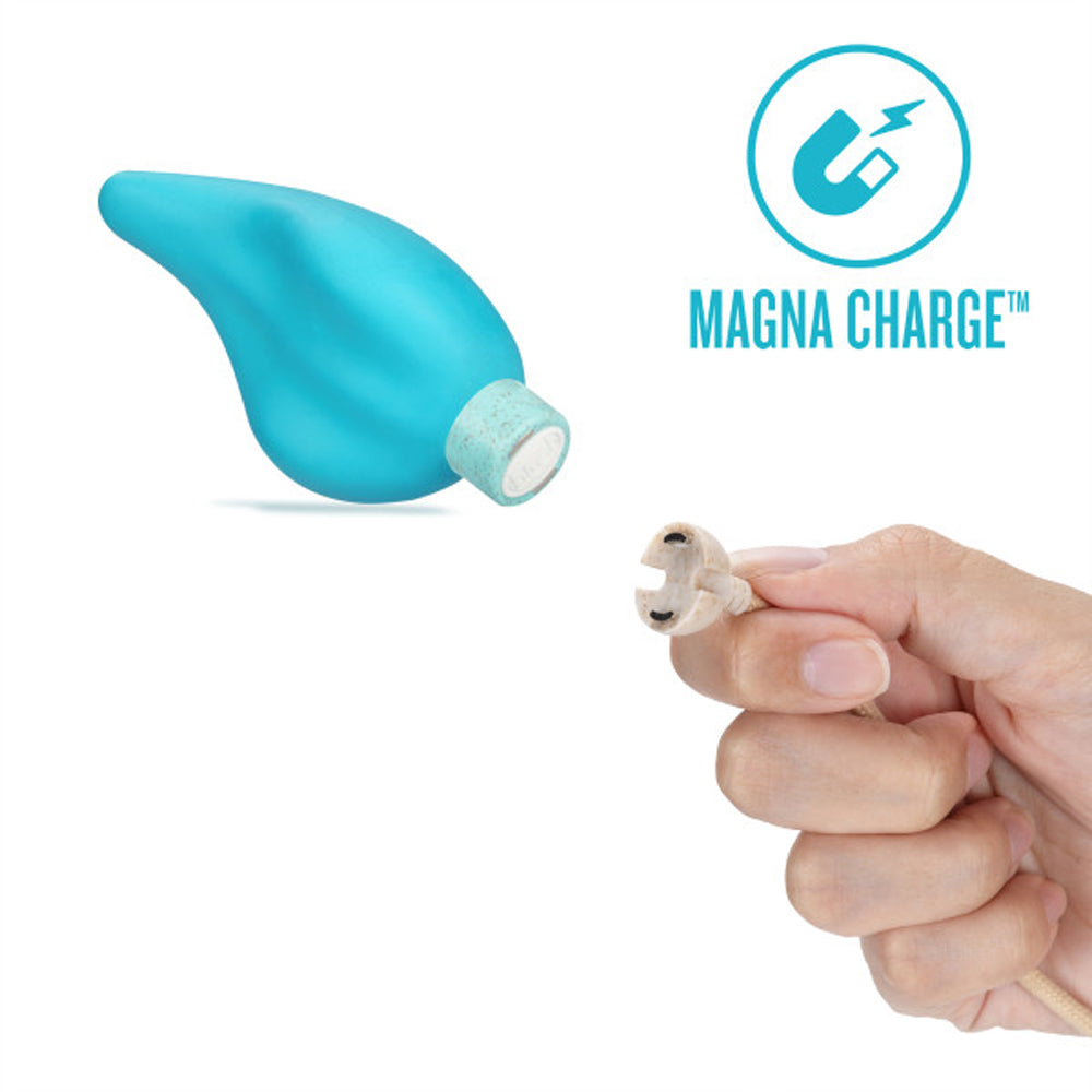 BLUSH - GAIA ECO CARESS BULLET VIBRATOR AND SLEEVE AQUA