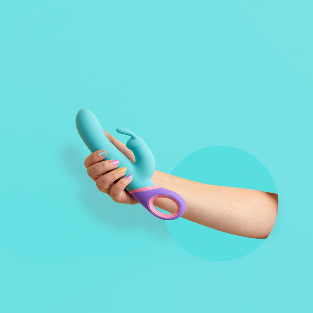 PMV20 META RABBIT VIBRATOR SILICONE TEAL