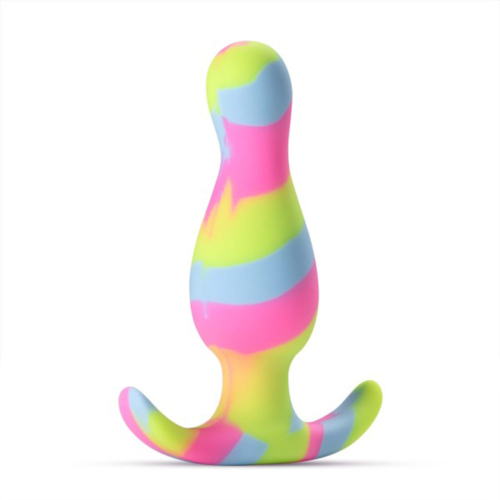 BLUSH - AVANT KALEIDO SILICONE ANAL PLUG LIME