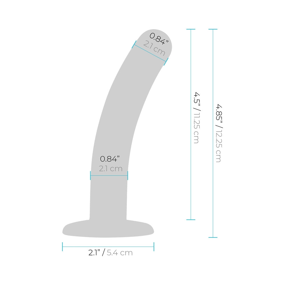 ELECTRIC EEL - LUX FETISH RED HEART STRAP-ON HARNESS & 5 IN. DILDO SET