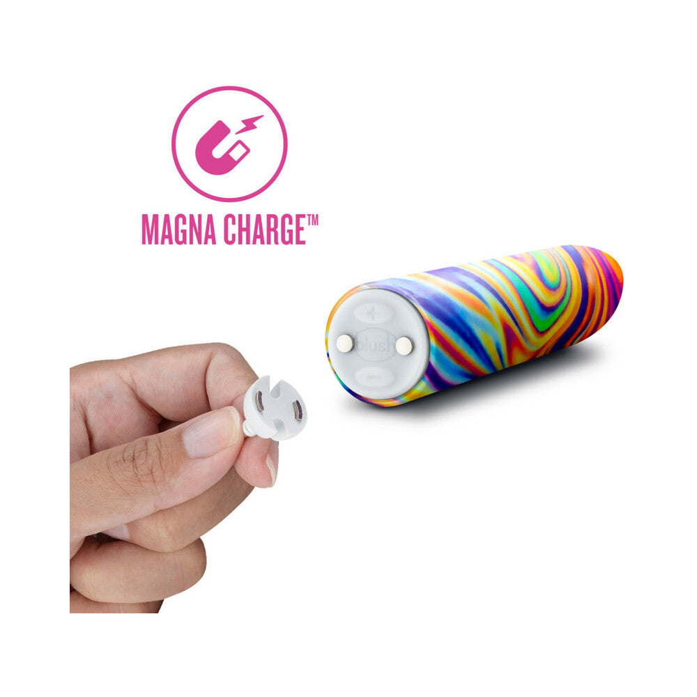 BLUSH - LIMITED ADDICTION PSYCHE POWER VIBE RECHARGEABLE BULLET RAINBOW