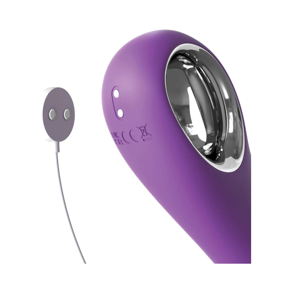 PIPEDREAM - FANTASÍA PARA ELLA SU PLACER MÁXIMO PRO ESTIMULADOR DUAL DE SILICONA RECARGABLE CON SUCCIÓN Y GOLPETEOS
