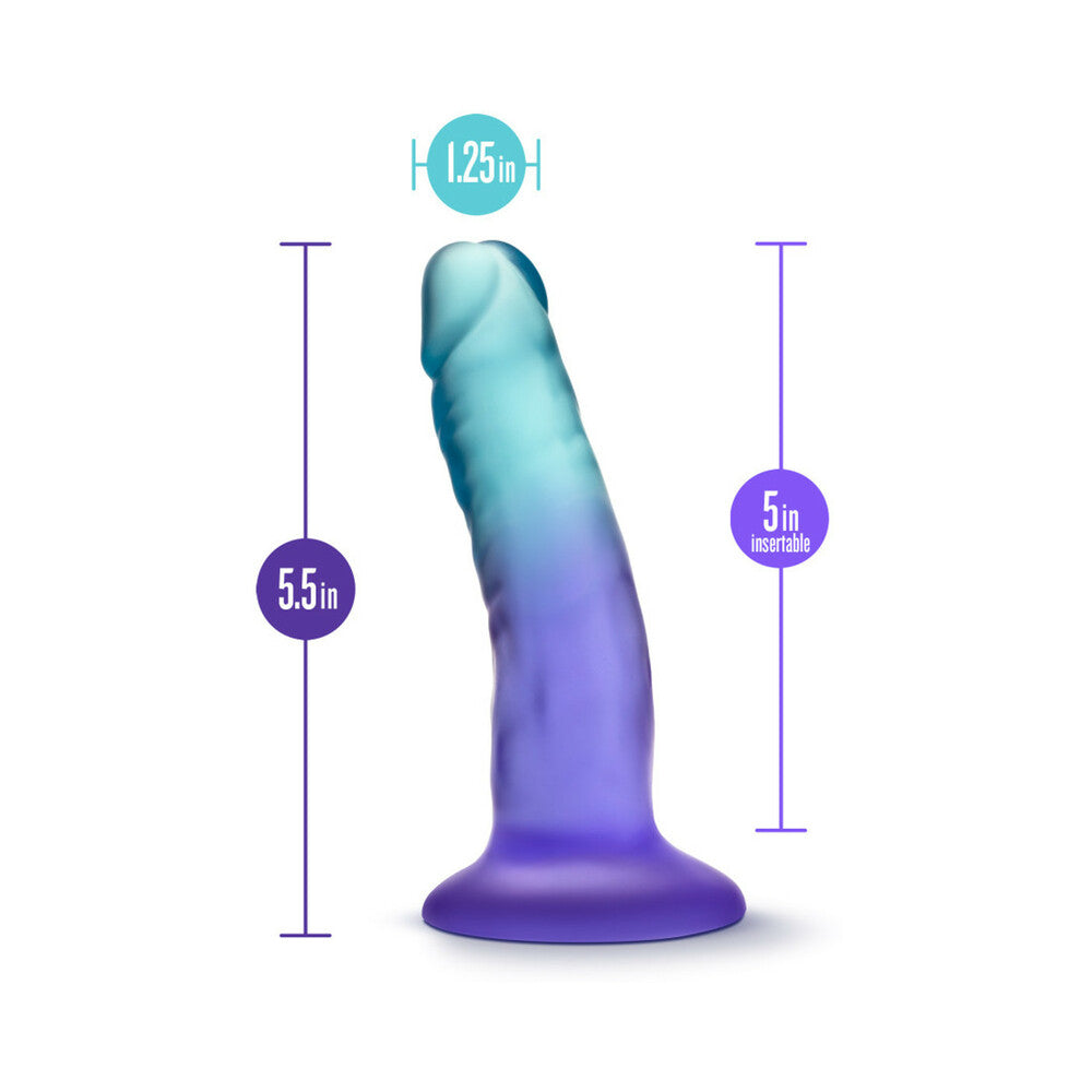 BLUSH - B YOURS MORNING DEW 5 IN. DILDO SAPPHIRE