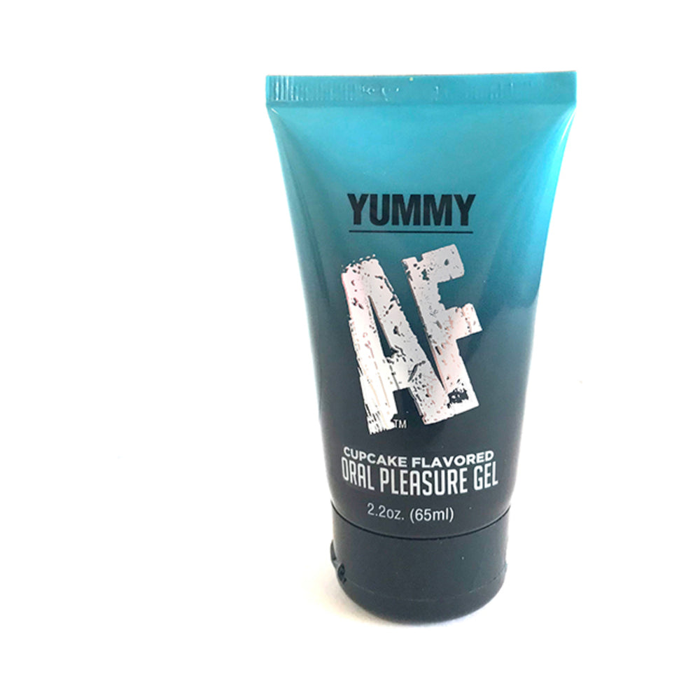 YUMMY AF CUPCAKE FLAVORED ORAL PLEASURE GEL 2.2 OZ.