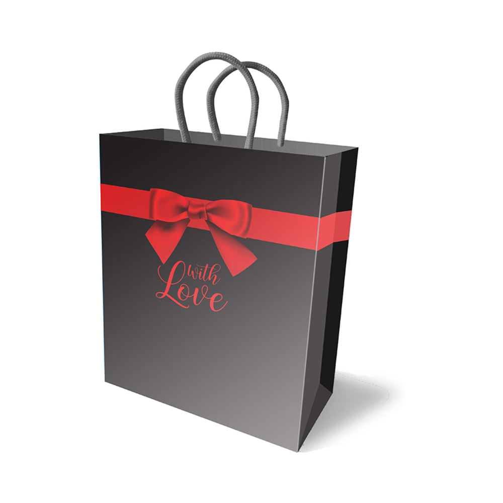 LITTLE GENIE - WITH LOVE BOW GIFT BAG