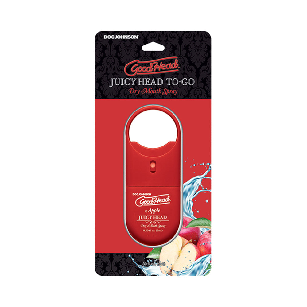 DOC JOHNSON - GOODHEAD JUICY HEAD DRY MOUTH SPRAY TO-GO APPLE 0.30 OZ.