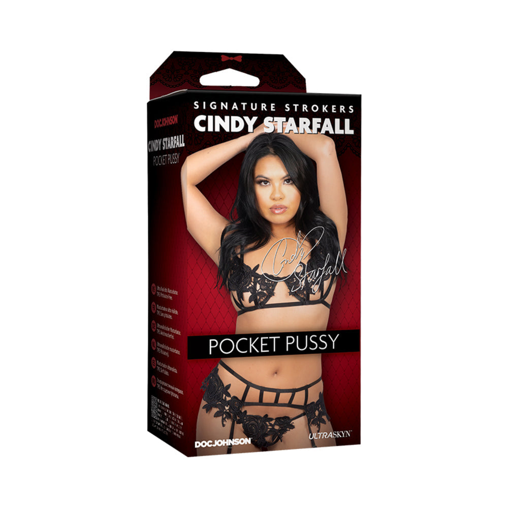 DOC JOHNSON - SIGNATURE STROKERS CINDY STARFALL ULTRASKYN POCKET PUSSY