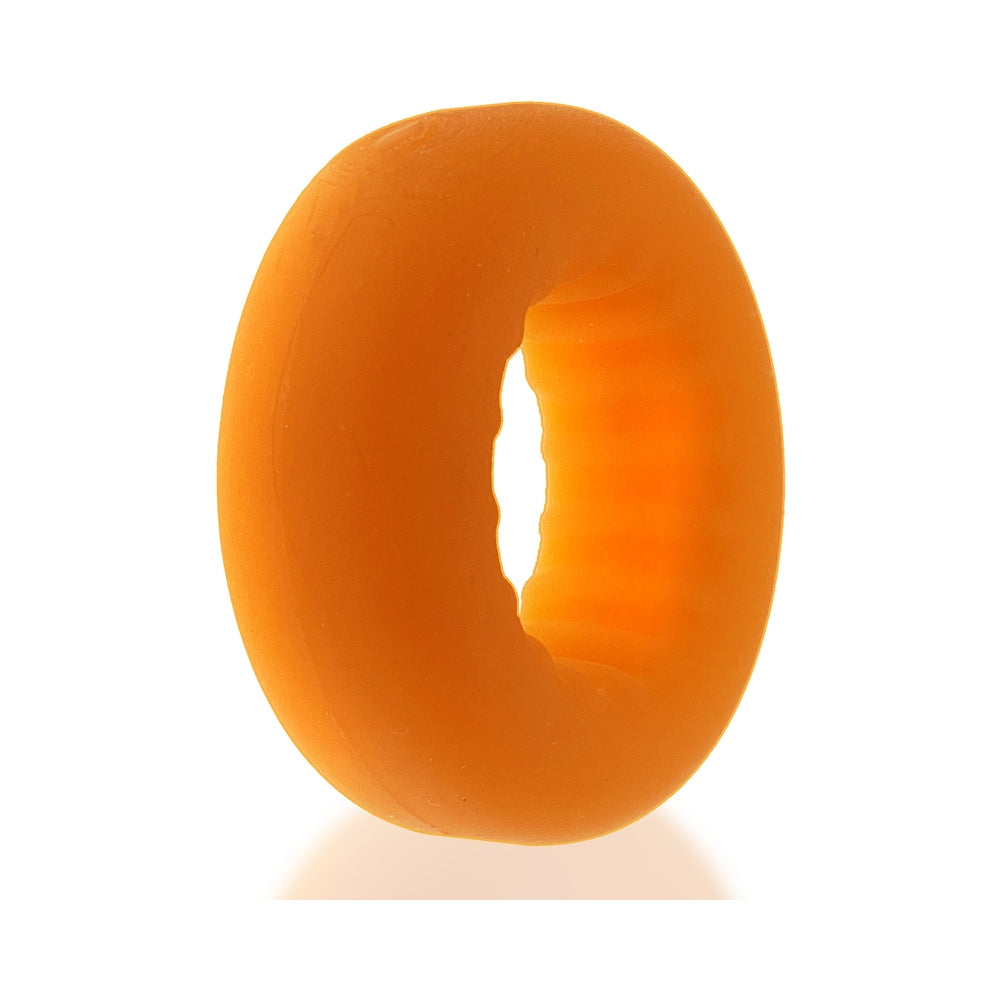 OXBALLS AXIS RIB GRIPHOLD COCKRING ORANGE ICE