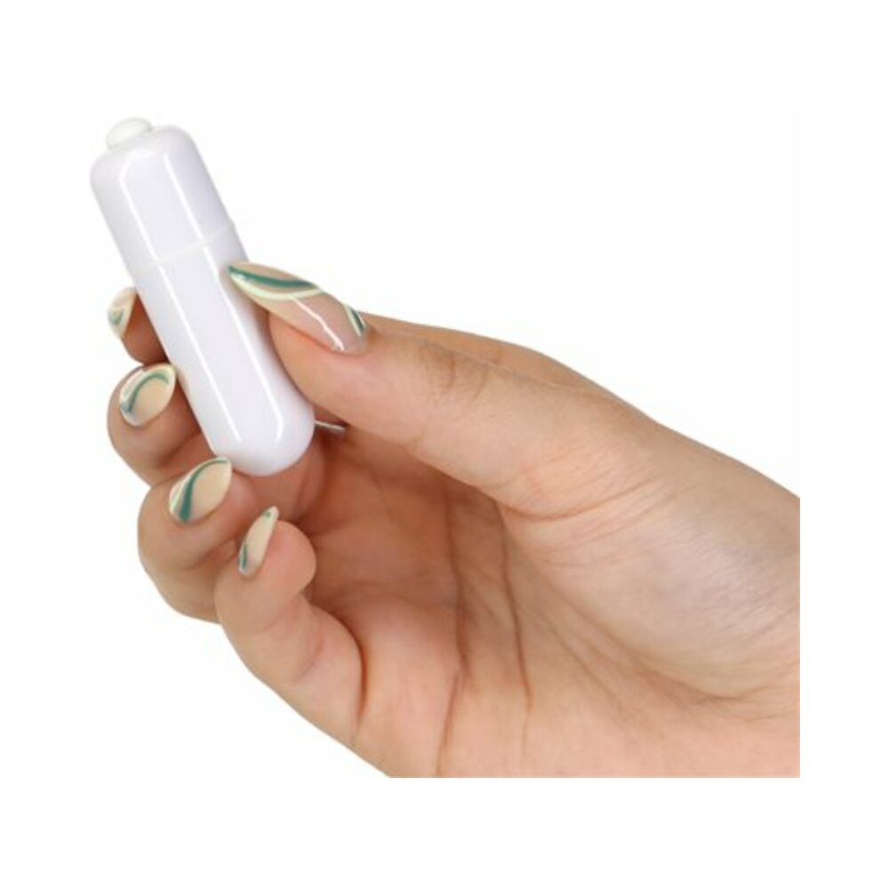 PILLOW TALK FANCY GLASS ANAL PLUG WITH GLITTER AND GEM BASE