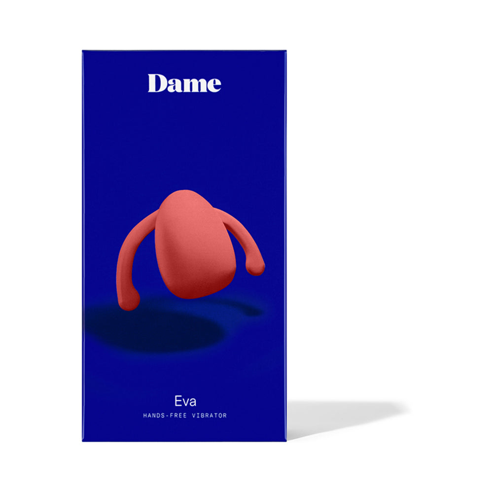 DAME - EVA COUPLES VIBRATOR PAPAYA