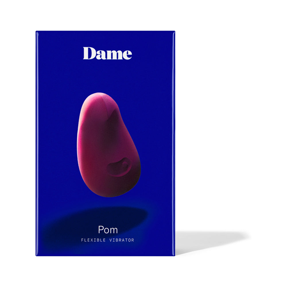 DAME - POM FLEXIBLE VIBRATOR PLUM